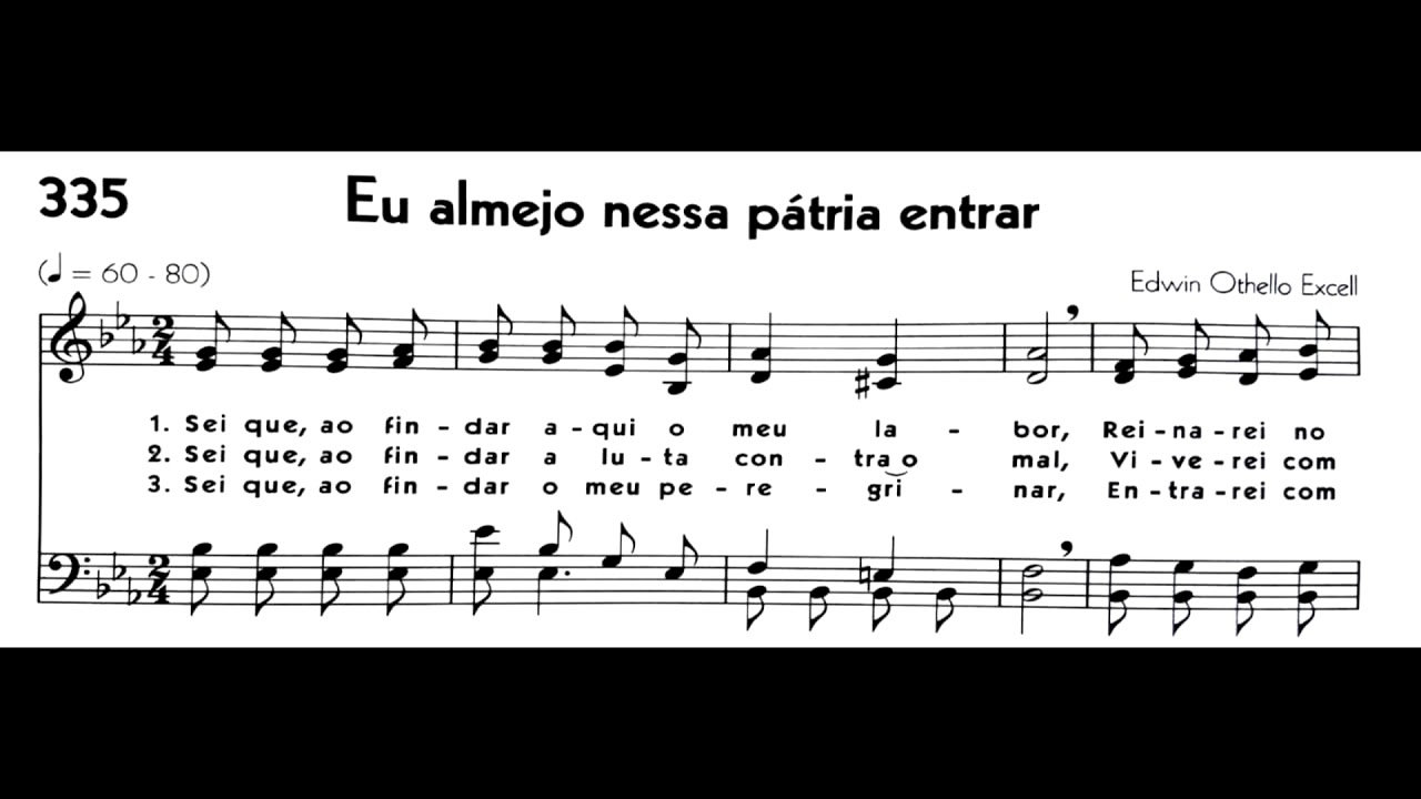 Hinário 5 CCB - Hino 335 - Eu almejo nessa pátria entrar - Strings - Teclado Yamaha PSR S670