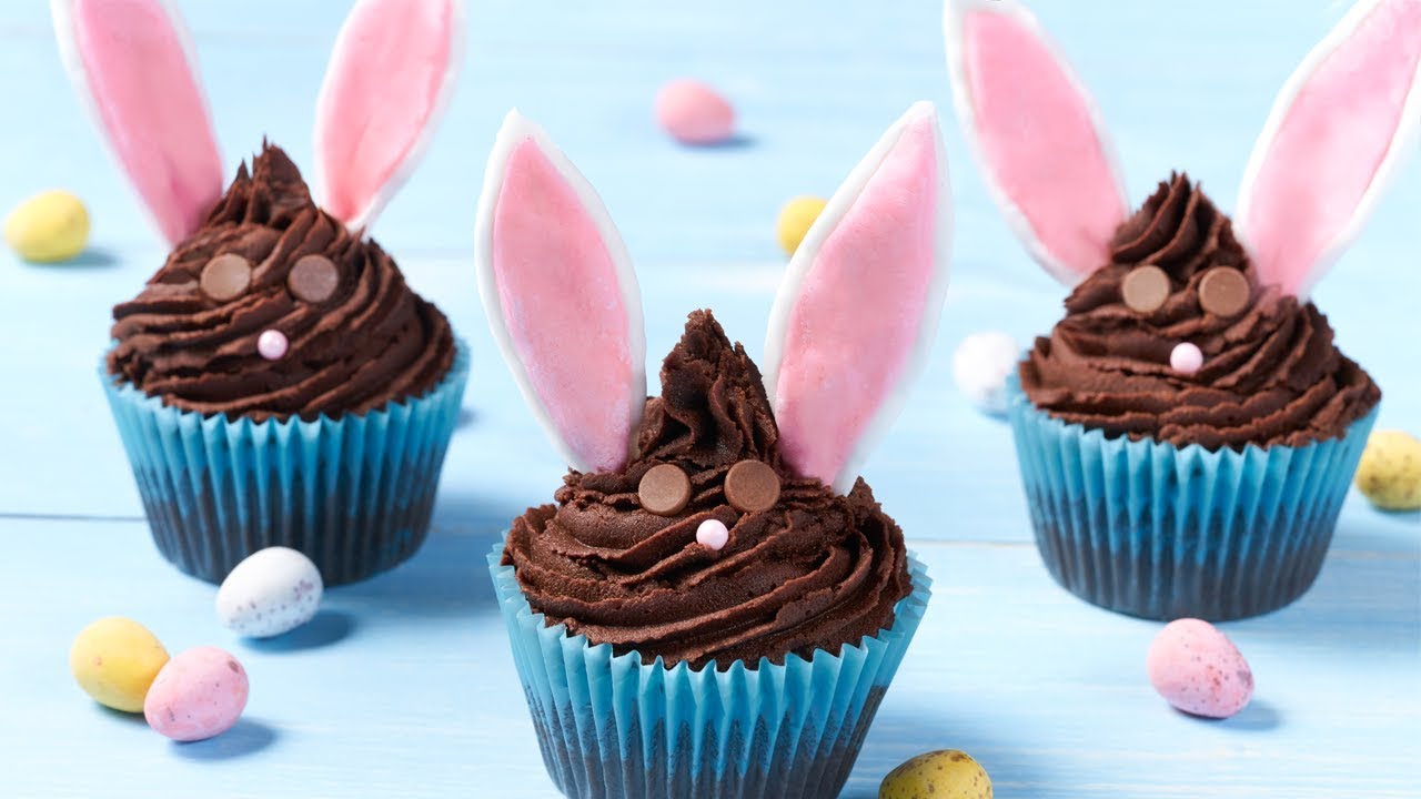 Easter Bunny Cupcakes