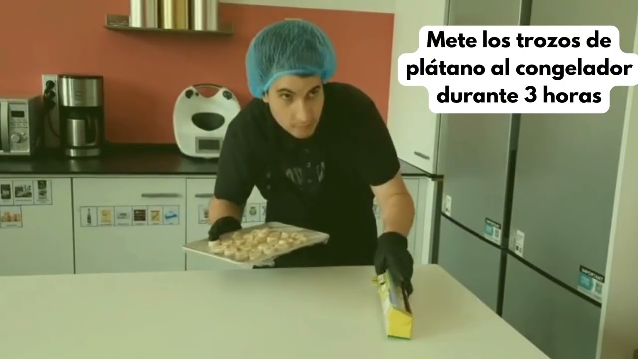 Helado de plátano