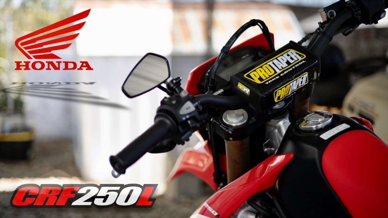 Honda CRF250L ProTaper Bar Install