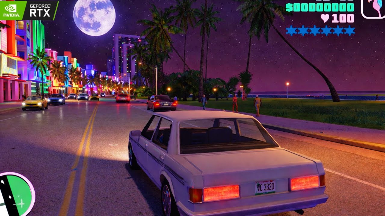GTA Vice City Nextgen Edition 4K GAMEPLAY WITH ULTRA GRAPHICS AND TEXTURE MOD PART 2