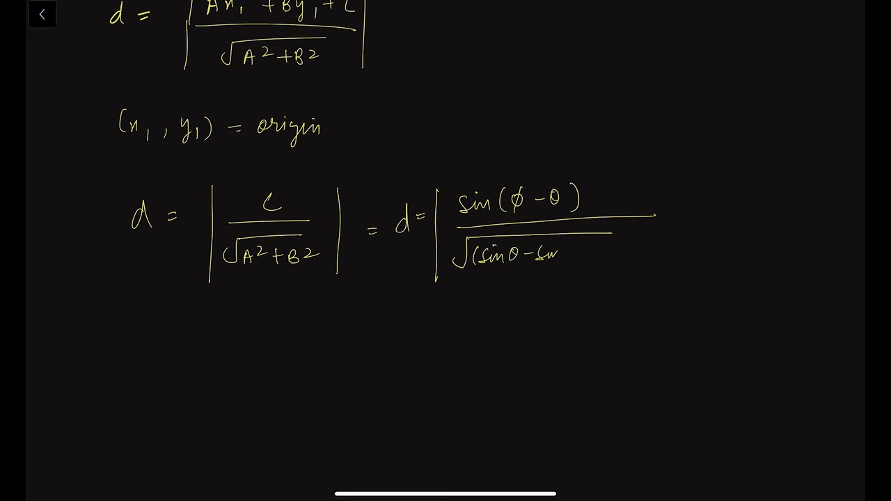 NCERT MATHS CLASS 11 || Chapter 9 Straight Lines || Miscellaneous Ex. || Q4 Solution