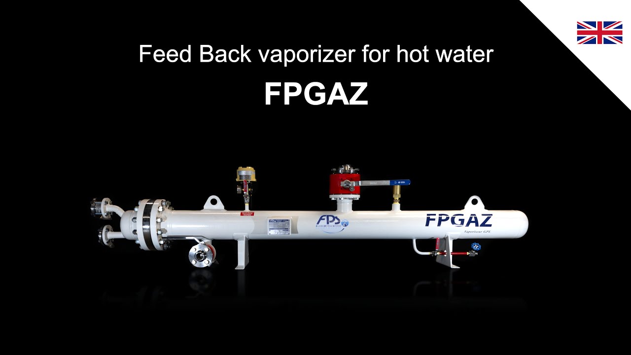 FPGAZ the LPG vaporizer hot water