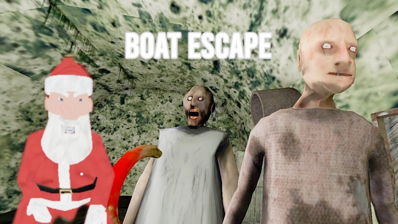 Granny Chapter Two Reimagined Boat Escape Full Gameplay 