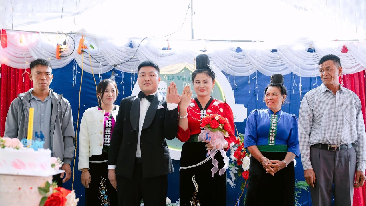 Toàn Cảnh Lễ Vu Quy : Thuý Hạnh - Văn Lực Tại Bản Híp Xã Chiềng Khương 10 - 12 - 2025