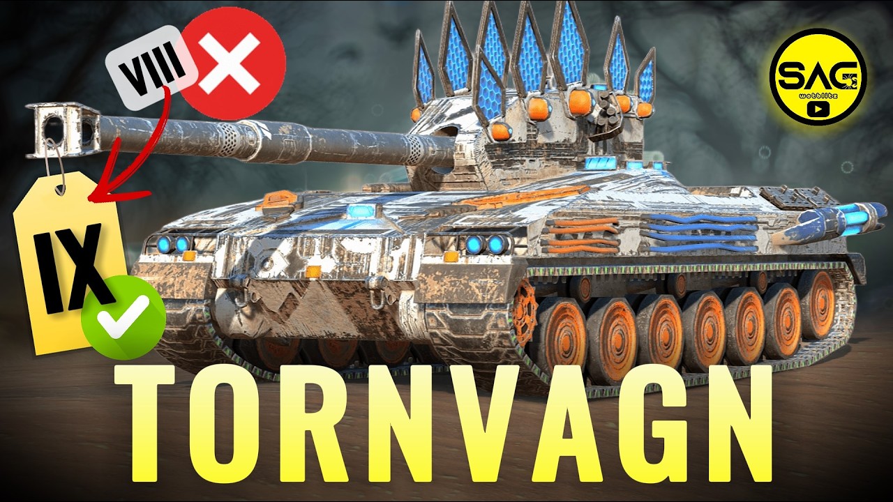 BOFORS TORNVAGN ТЕПЕР НА IX РІВНІ! 🛡️ ТРИ СНАРЯДИ ТА НОВА БРОНЯ! | WoT Blitz