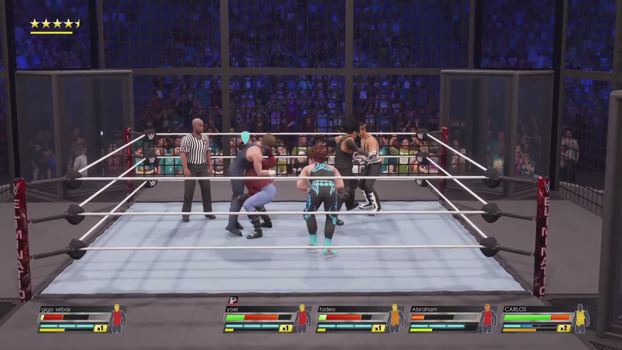 Sebastián vs abraham vs chaian vs Yoel vs Carlos vs Tadeo
