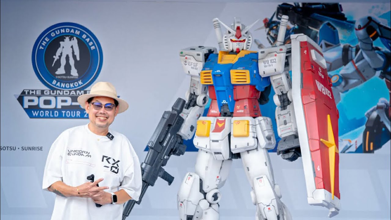 THE GUNDAM BASE POP-UP WORLD TOUR IN BANGKOK [RACE RC]