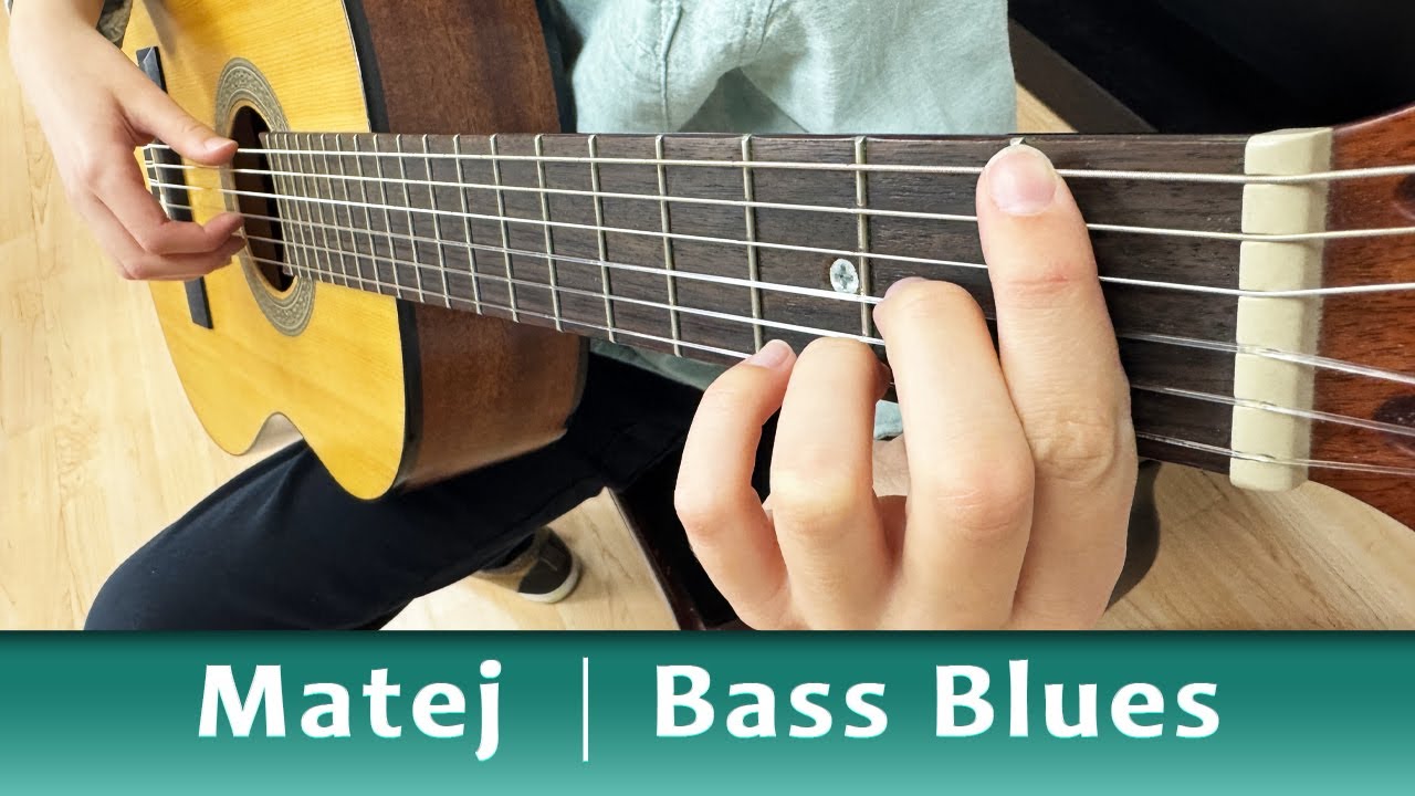 Matej | Tatiana Stachak - Bass Blues | Gitarová akadémia