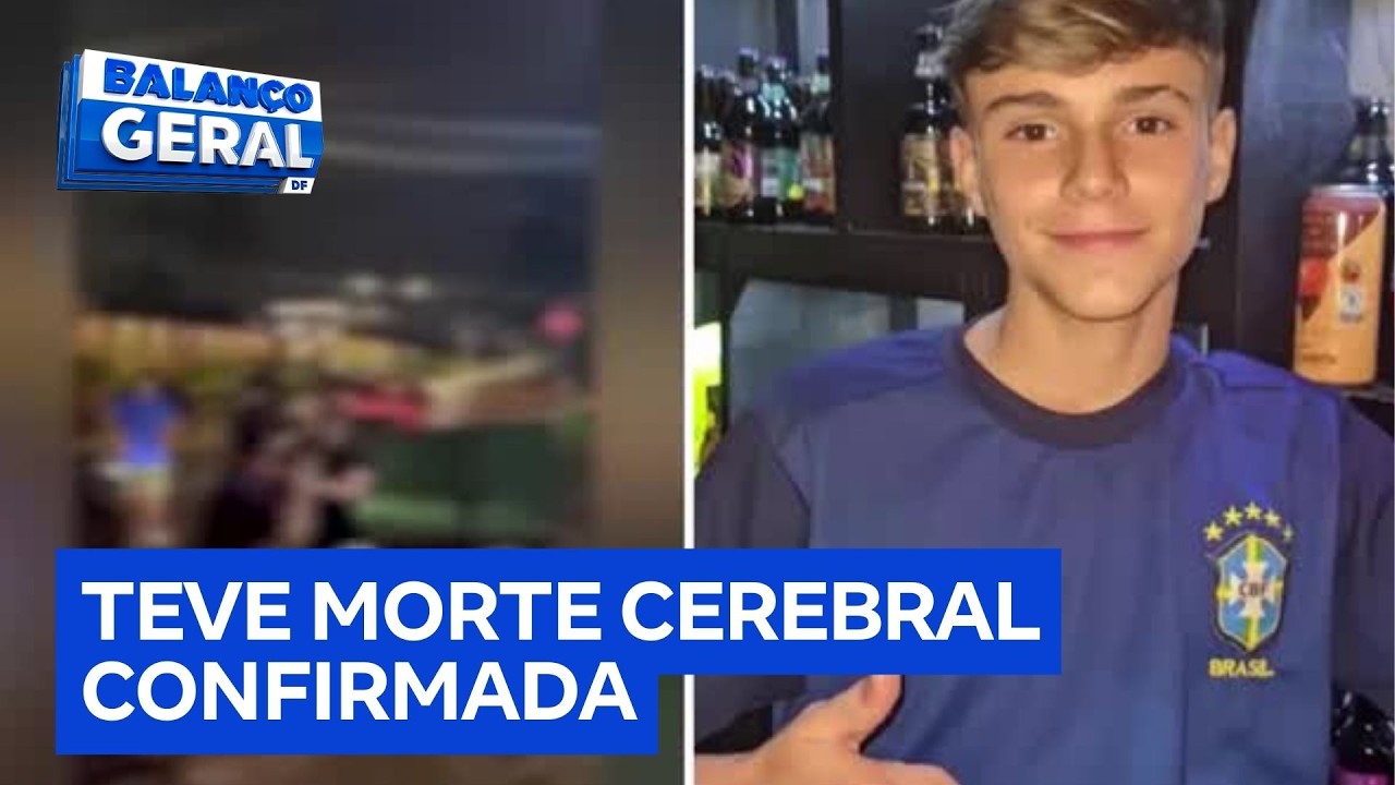 Adolescente de 16 anos agredido por piloto no DF morre após 16 dias internado | Balanço Geral DF