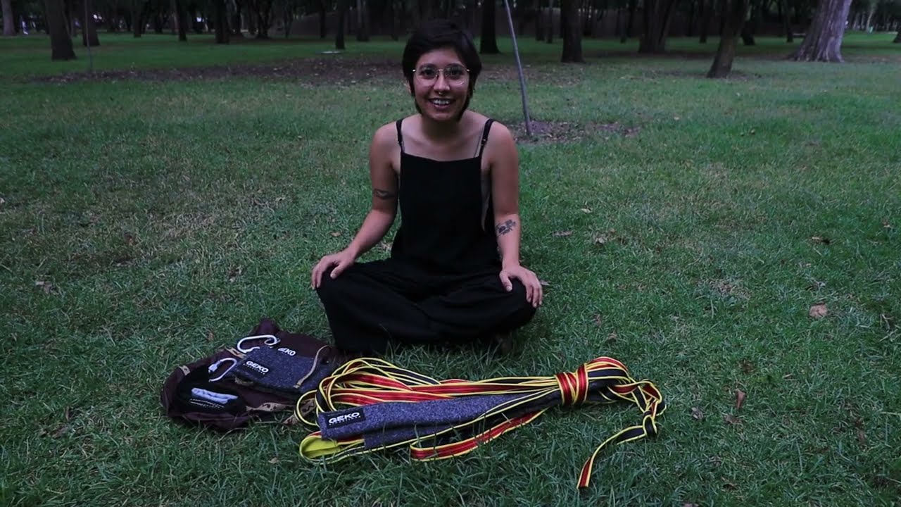 TUTORIAL SLACKLINE Kit minimalista 15 m