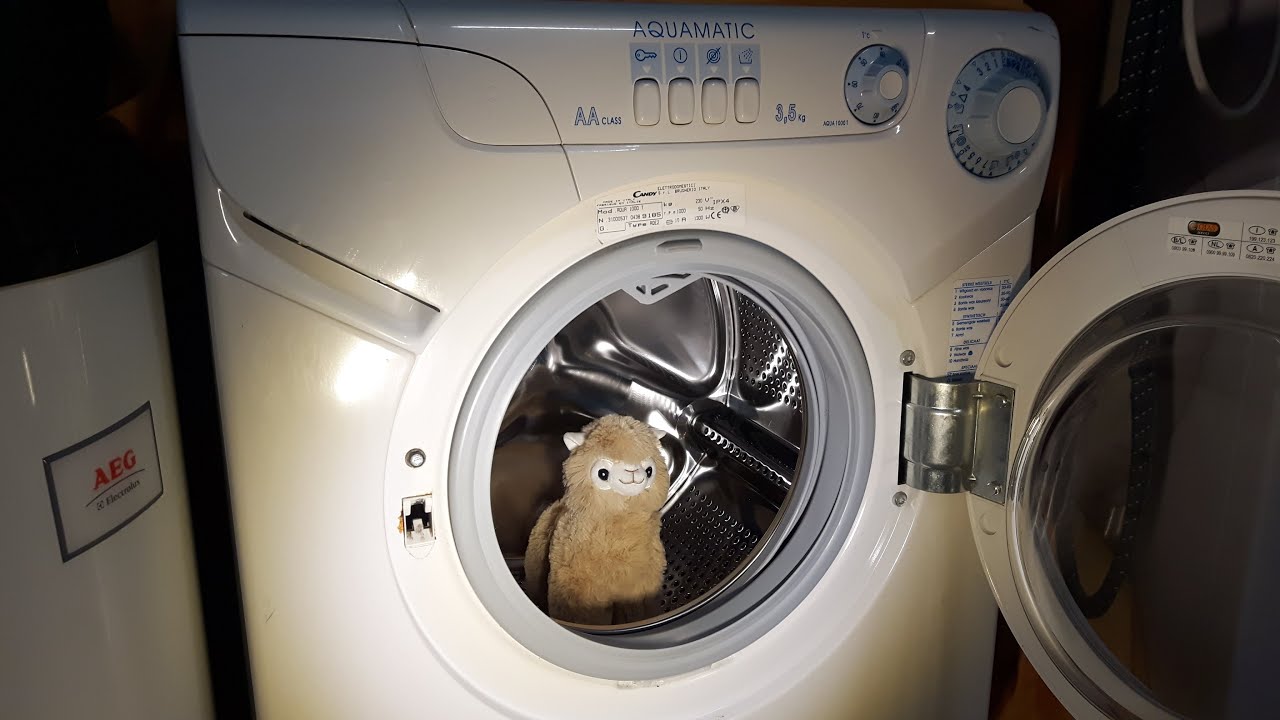 Candy AQUAMATIC AQUA 1000T - Program 10 hand wash 30 (full cycle)