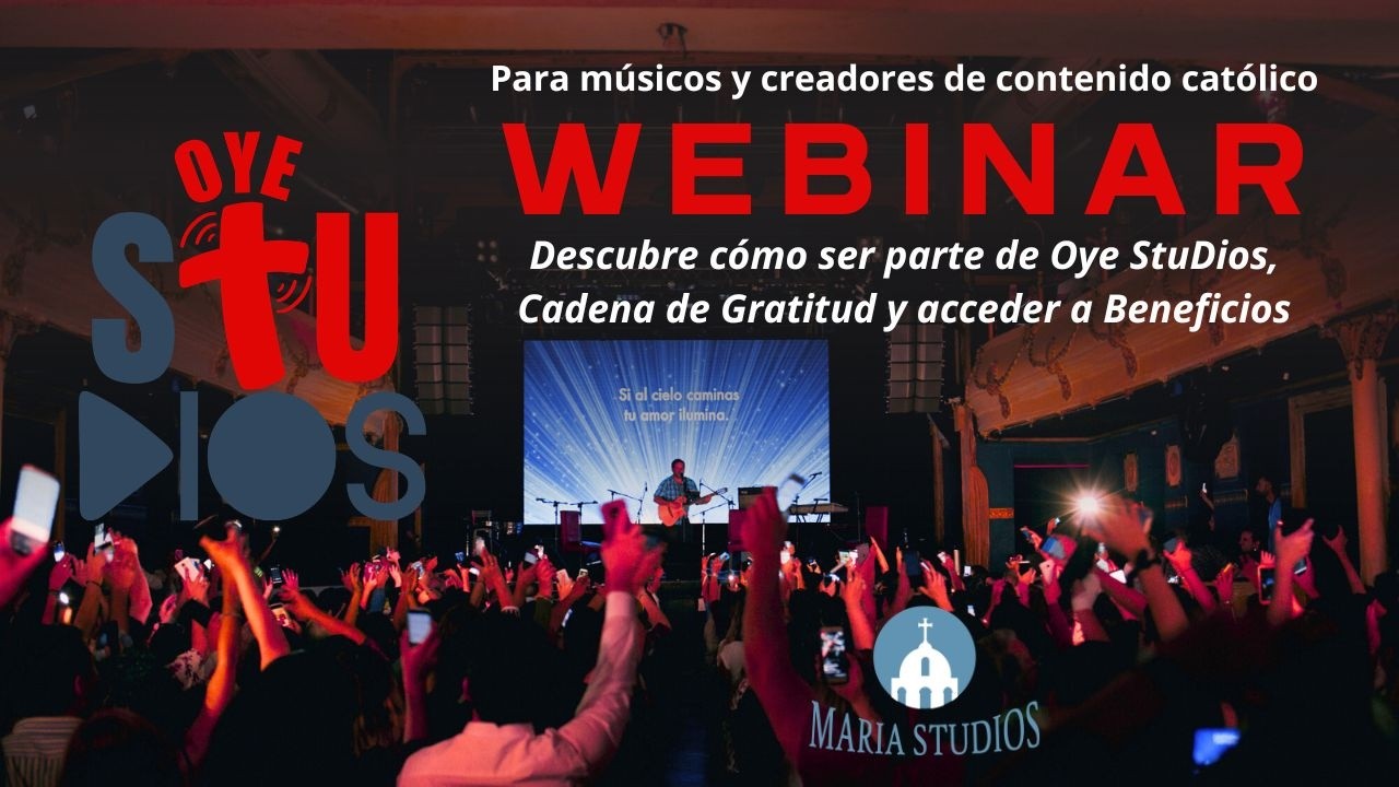 WEBINAR para músicos y creadores de contenido católico (Feb 2026)