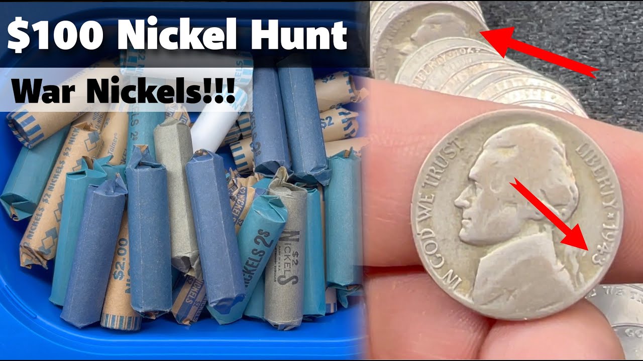 $100 Customer Wrapped Nickel Hunt Featuring... WAR NICKELS!!! - Episode 9