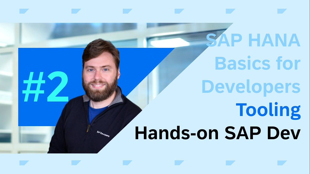 SAP HANA Basics For Developers: Part 2 Tooling