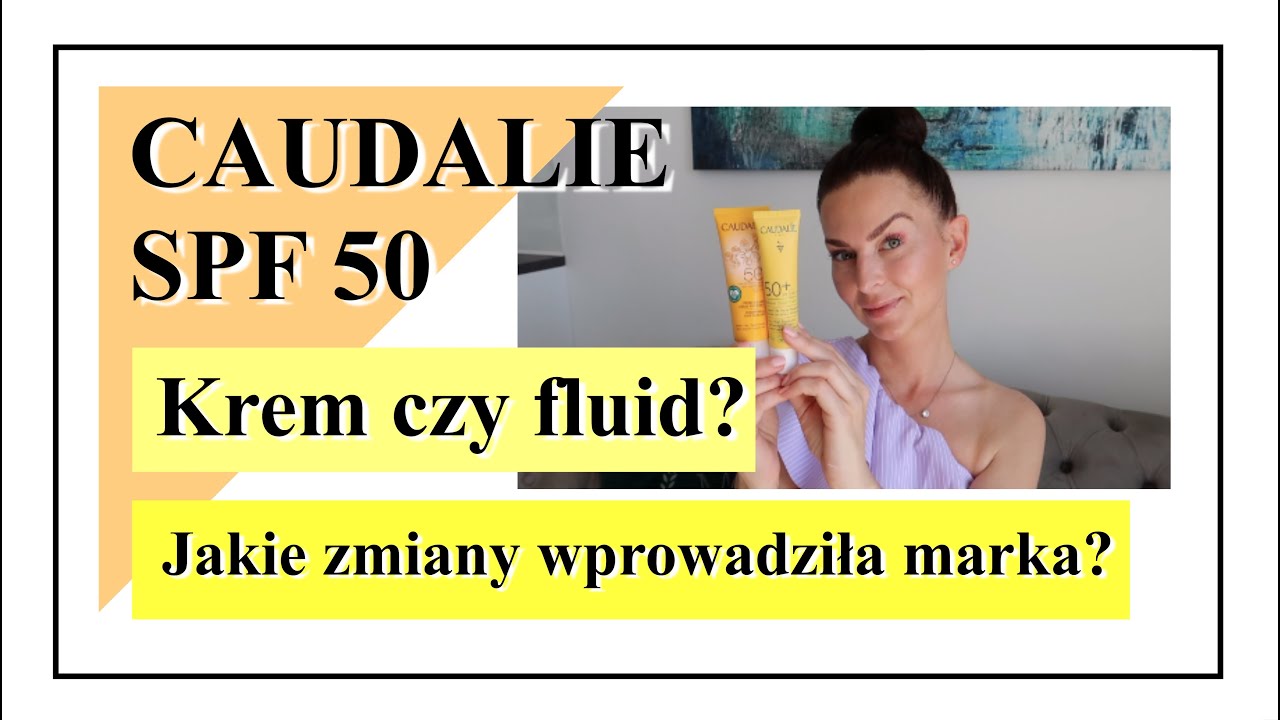 CAUDALIE SPF 50 UVA/UVB - KREM CZY FLUID ⁉️ R&Oacute;ŻNICE I PODOBIEŃSTWA ‼️