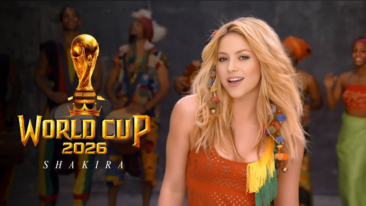 Shakira – Waka Waka (This Time for Africa) 2026 | Hip Hop Style Remix | FIFA World Cup Song | 4K