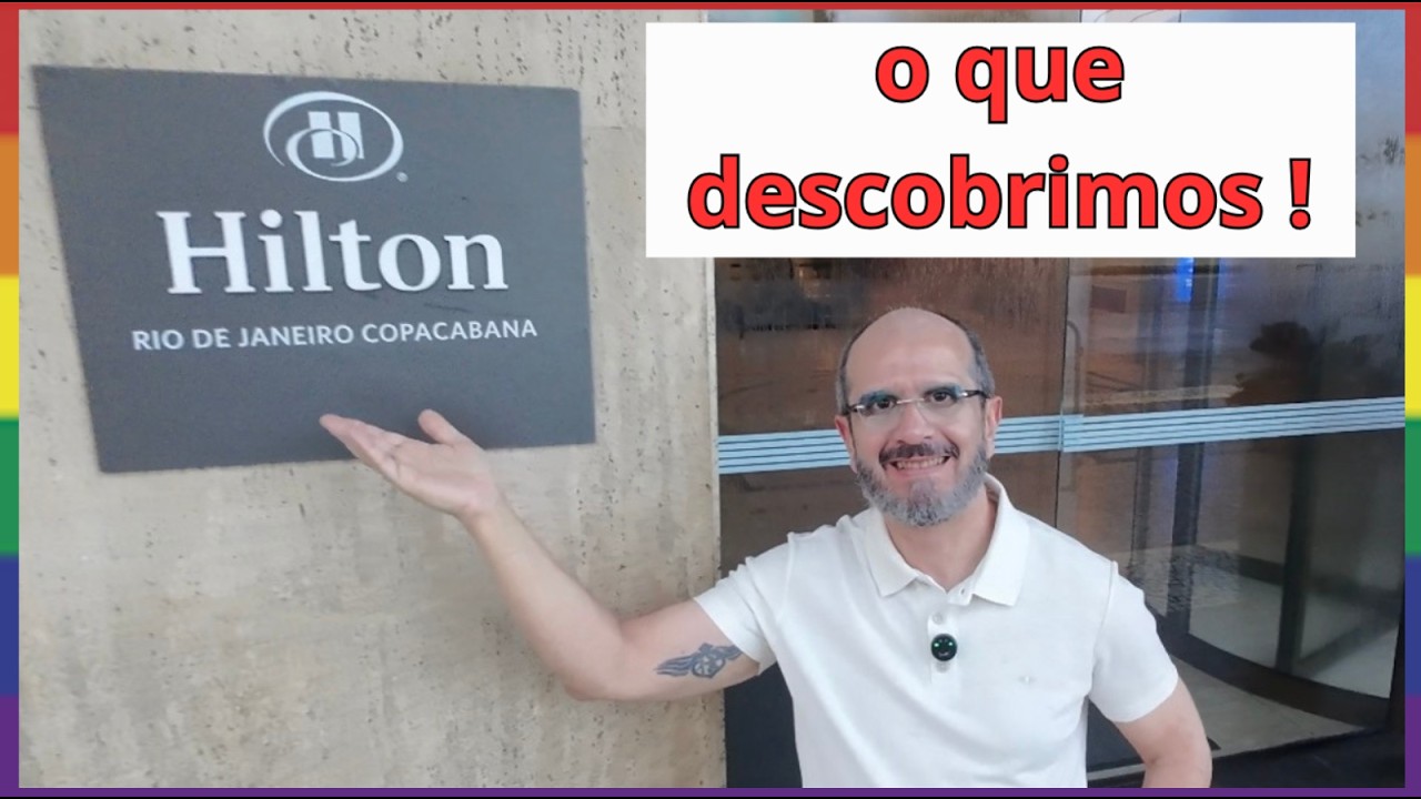 A piscina SECRETA do HILTON COPACABANA. Que visual! Review COMPLETA!