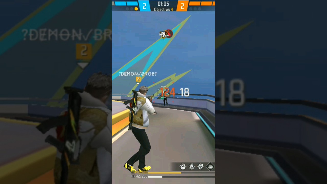 1v4 clutch with 40 hp impossible 💯#trending shorts#sahwag gamer world