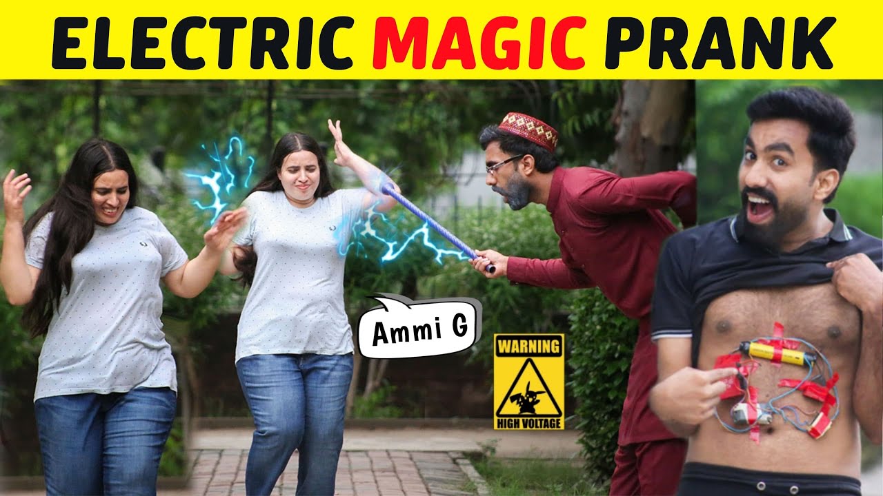 Electric ⚡ Magic Prank on Cute Girls😱 Part-3 || by Iqbal Malik on @decentboysprank