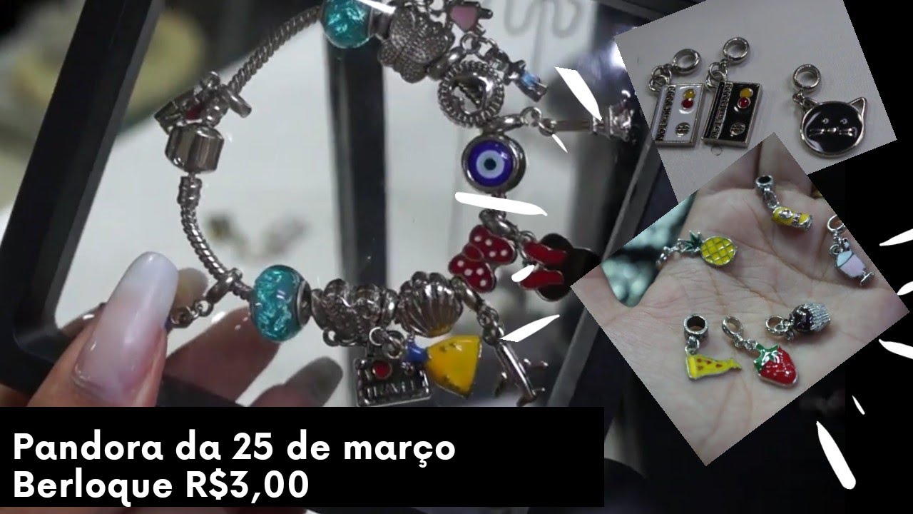 Berlocca, a Pandora da 25 de março 😱/ Berloque 3 reais 🤑