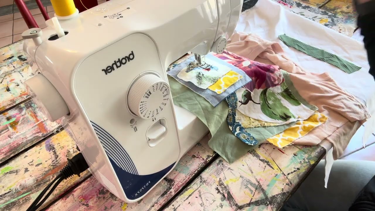I Turned a T-Shirt Into a Patchwork Vest | Easy Upcycling Tutorial
