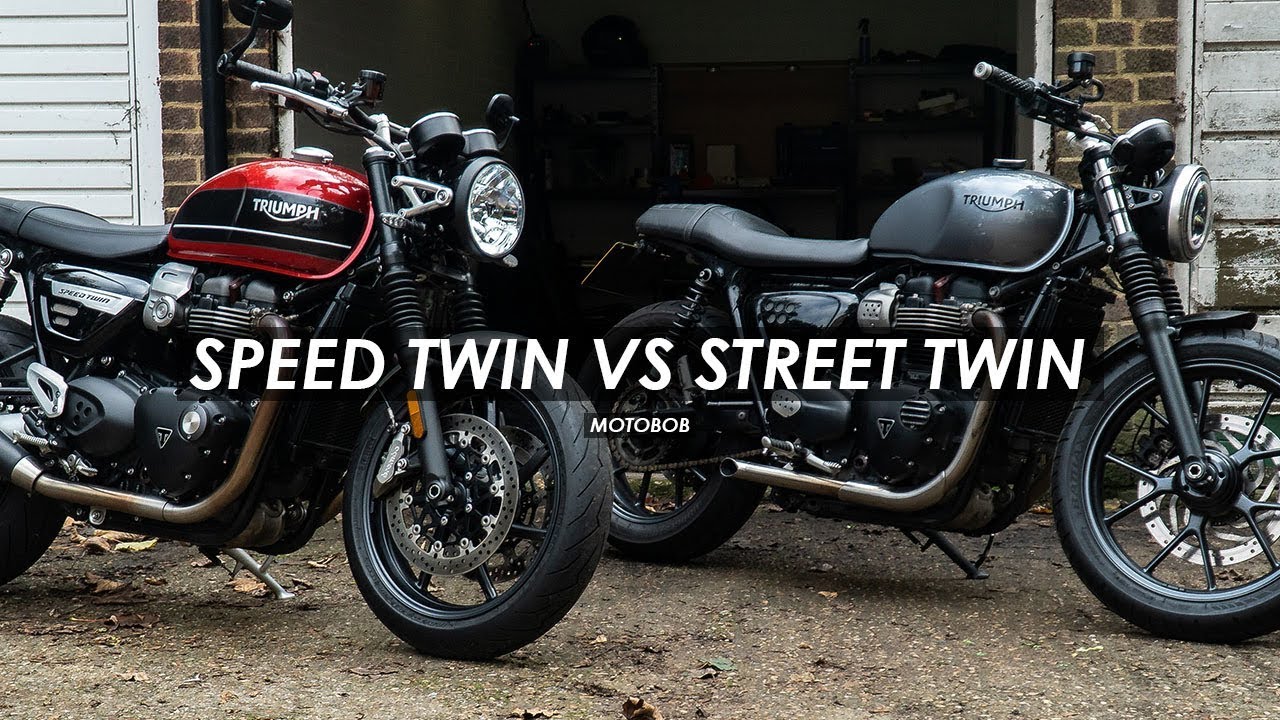 Triumph Speed Twin vs Street Twin: Side-By-Side Comparison