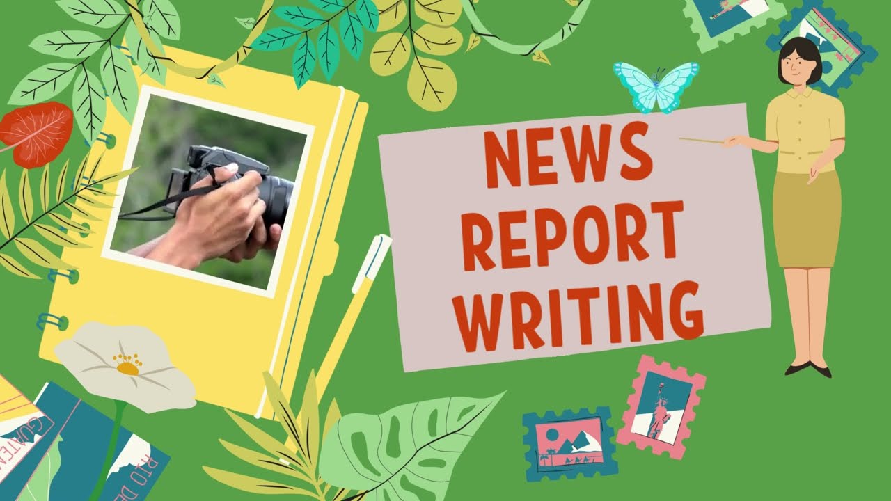 How to write a news report | Report writing #reportwriting  #writingskills #newsreport #learnenglish