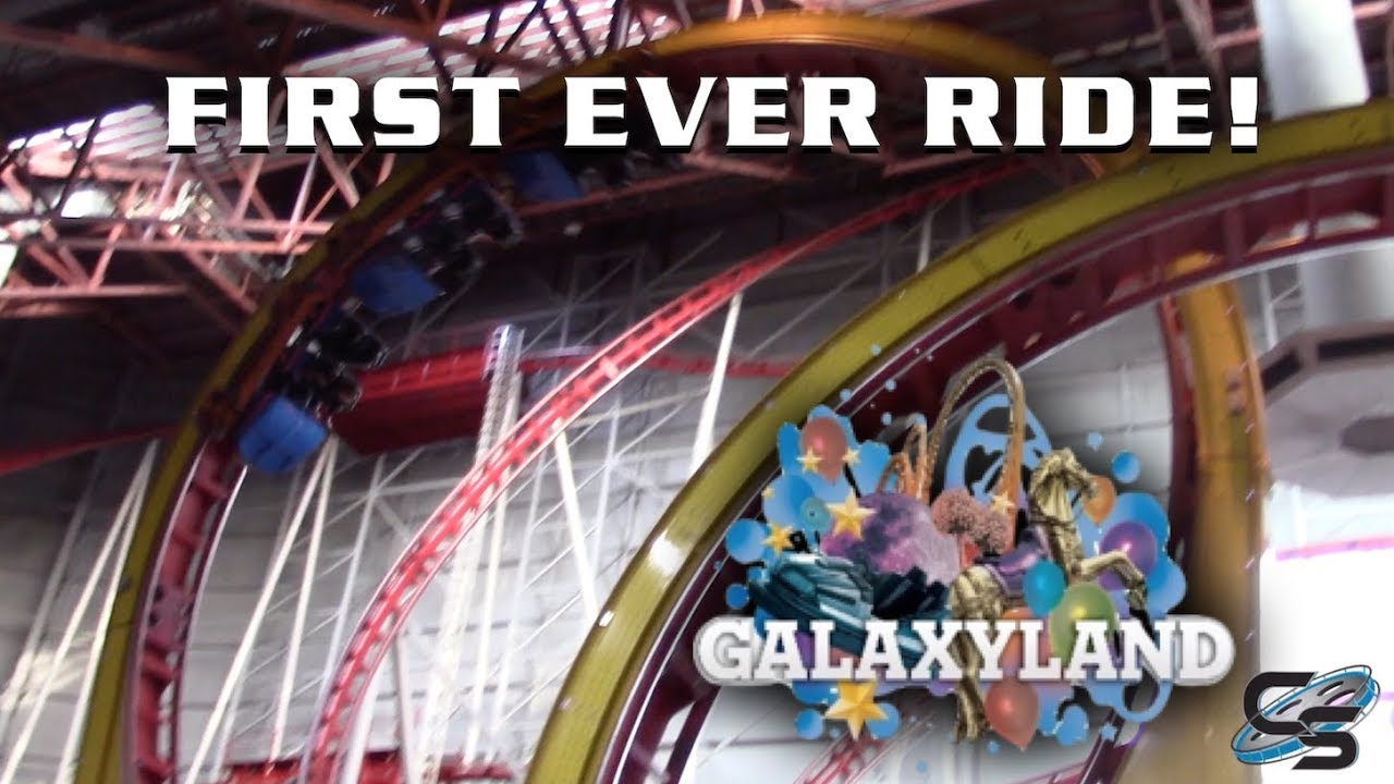 Riding Mindbender for the First Time at Galaxyland | West Edmonton Mall