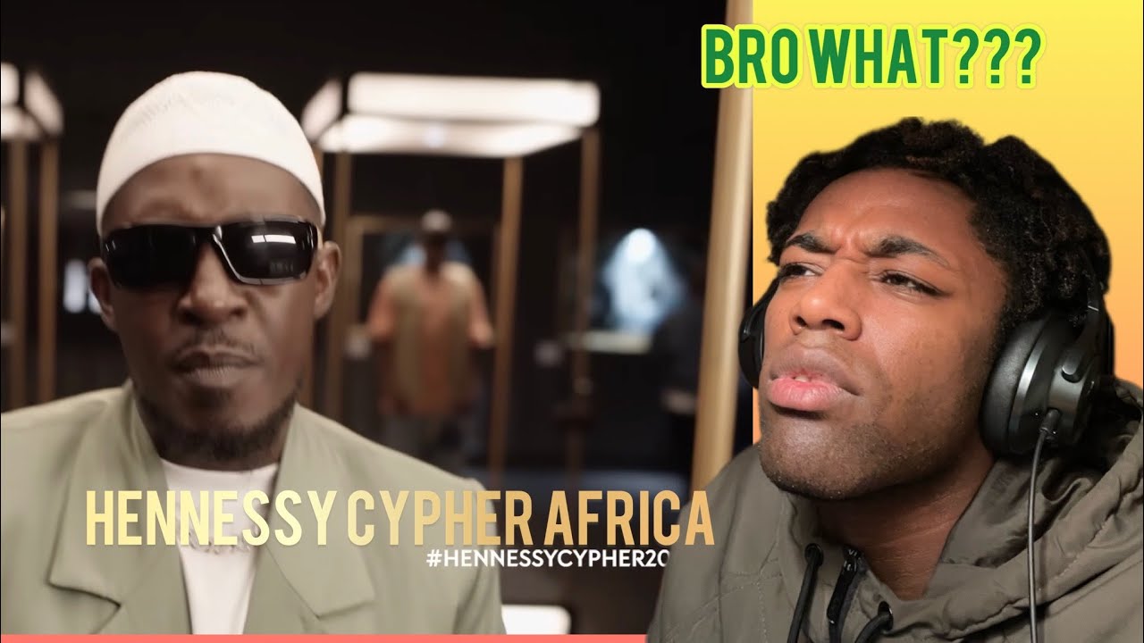 REACTING to HENNESSY CYPHER AFRICA