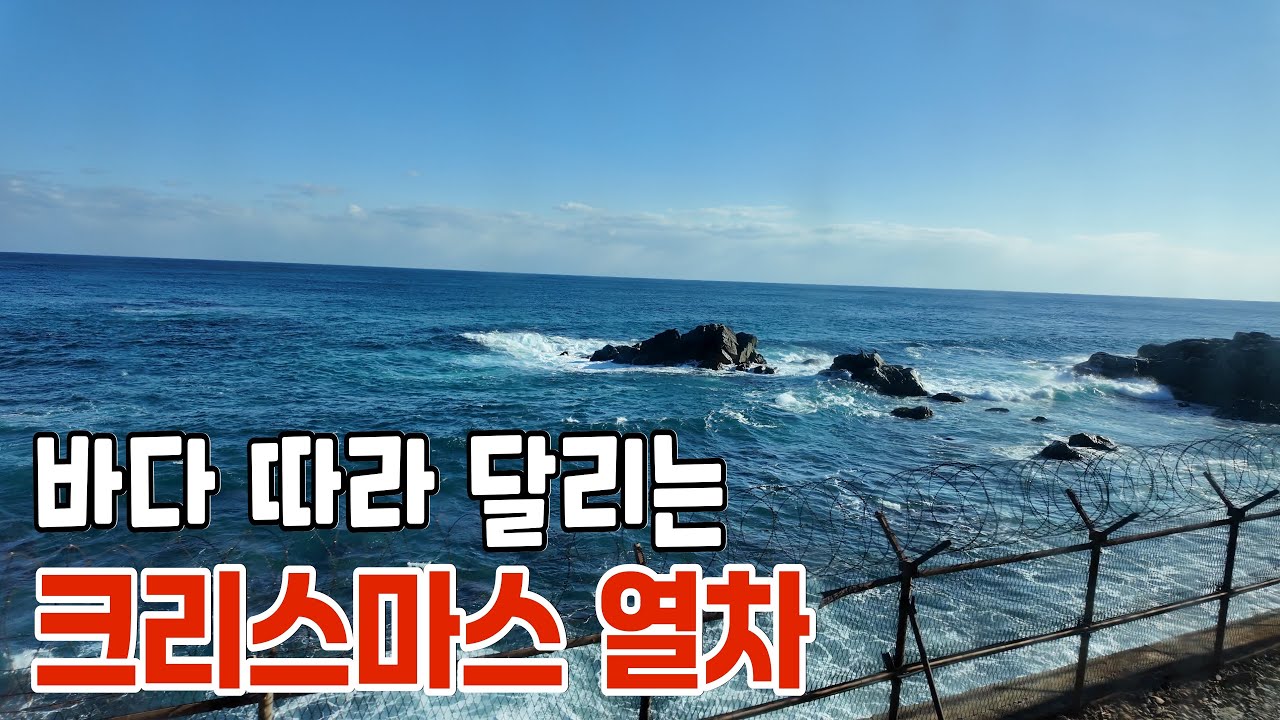 바다 따라 달리는 크리스마스 열차|강릉역|정동진역|분천역|동해산타열차|겨울기차여행 #크리스마스마을#분천산타마을#동해산타열차#겨울기차여행#감성여행#힐링여행#강릉여행