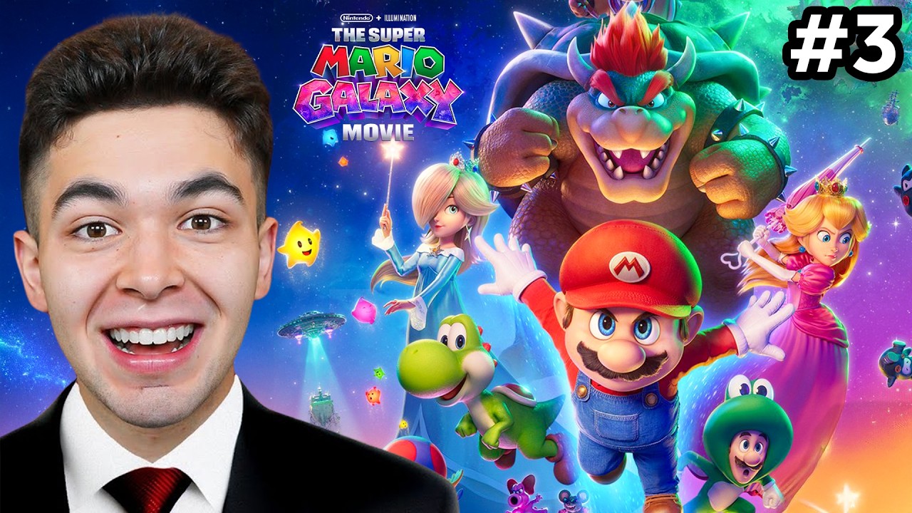 🔴 FINAL Super Mario Galaxy Movie Trailer Reaction!