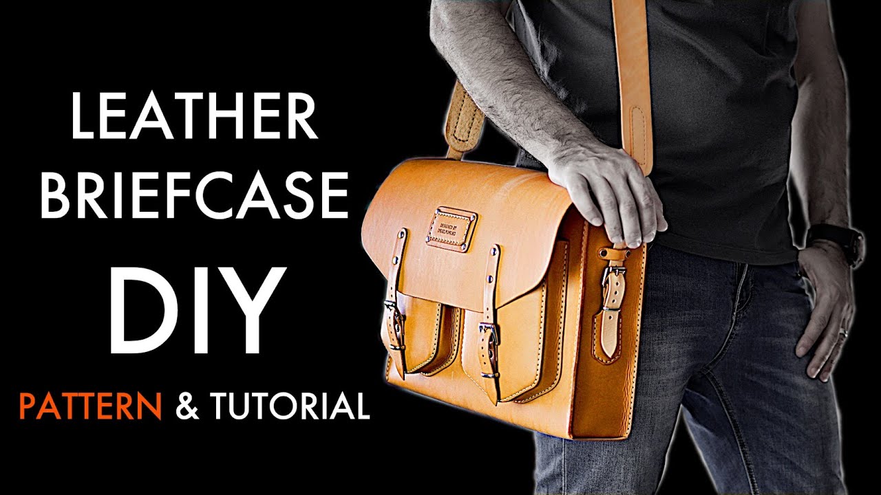 The Tokyo Leather Briefcase - Tutorial and Pattern Download