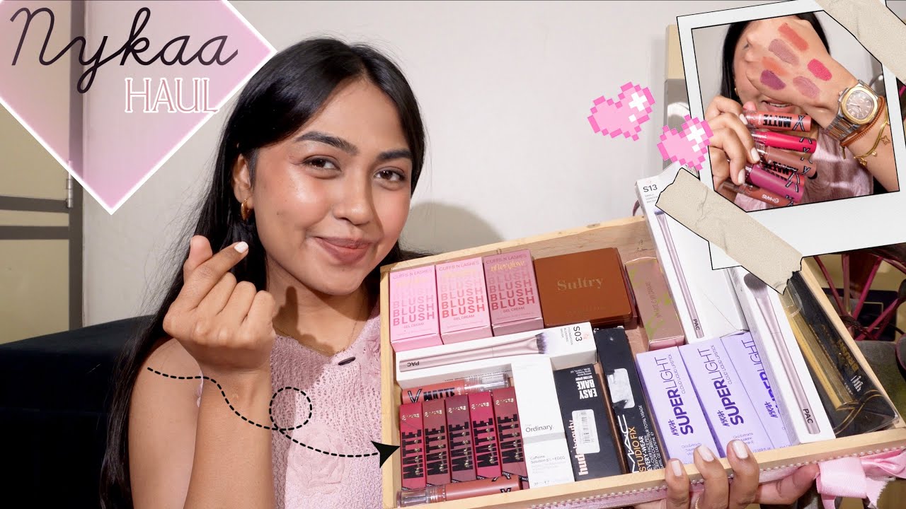 День рождения! Роскошная косметика и средства по уходу за кожей от Nykaa ✨🛍️ | Распродажа Nykaa «...