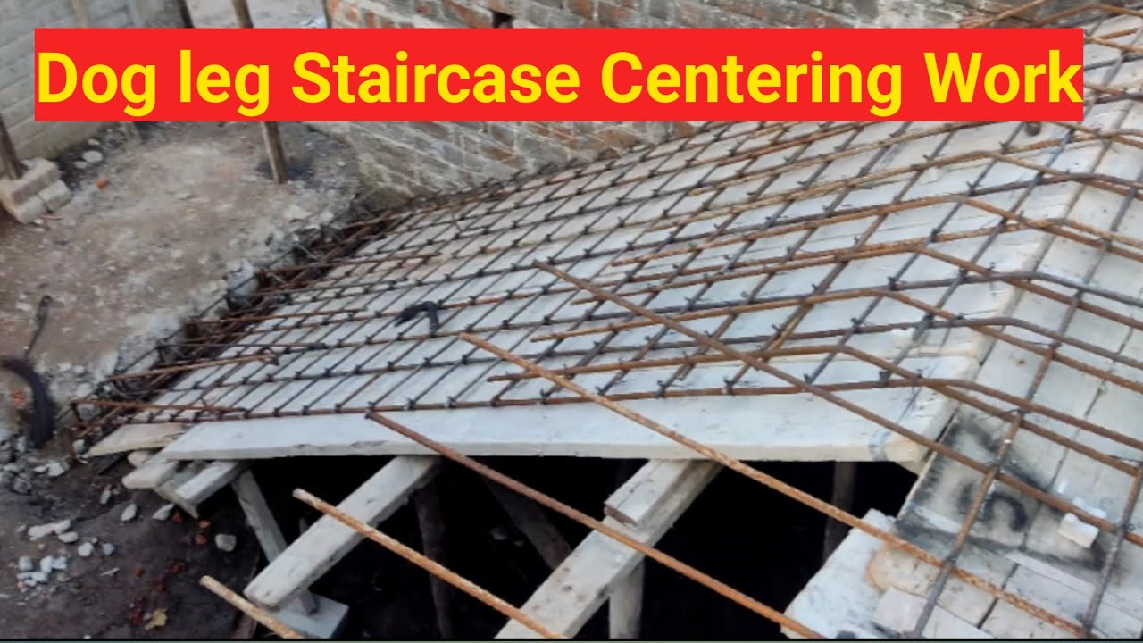 StairCase Centering work #doglegstaircase