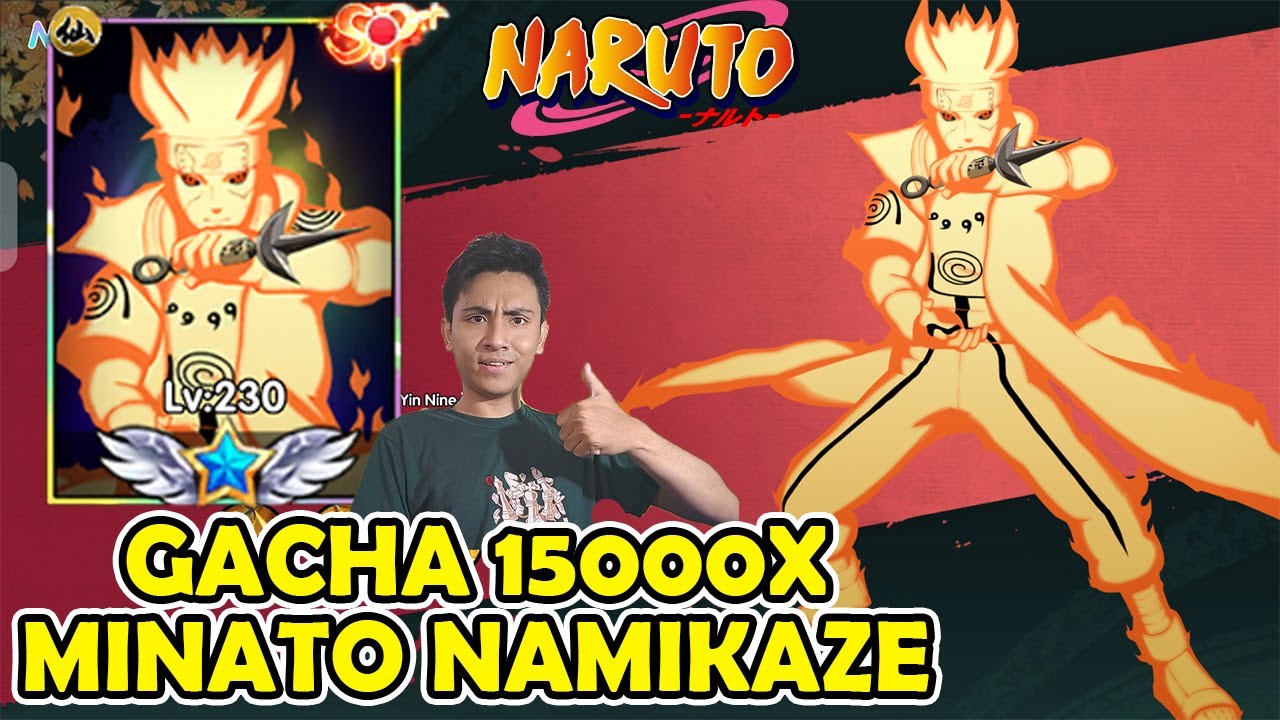 1500X GACHA UNTUK MINATO NAMIKAZE !! KARAKTER CURANG LANGSUNG ULTIMATE - NARUTO CHAKRA RESONANCE