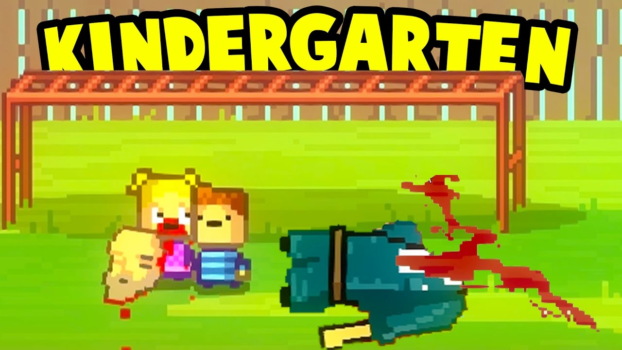 Kindergarten - CINDY BIT THE JANITOR'S HEAD OFF! Monstermon Collecting - Kindergarten Gameplay Ep 8