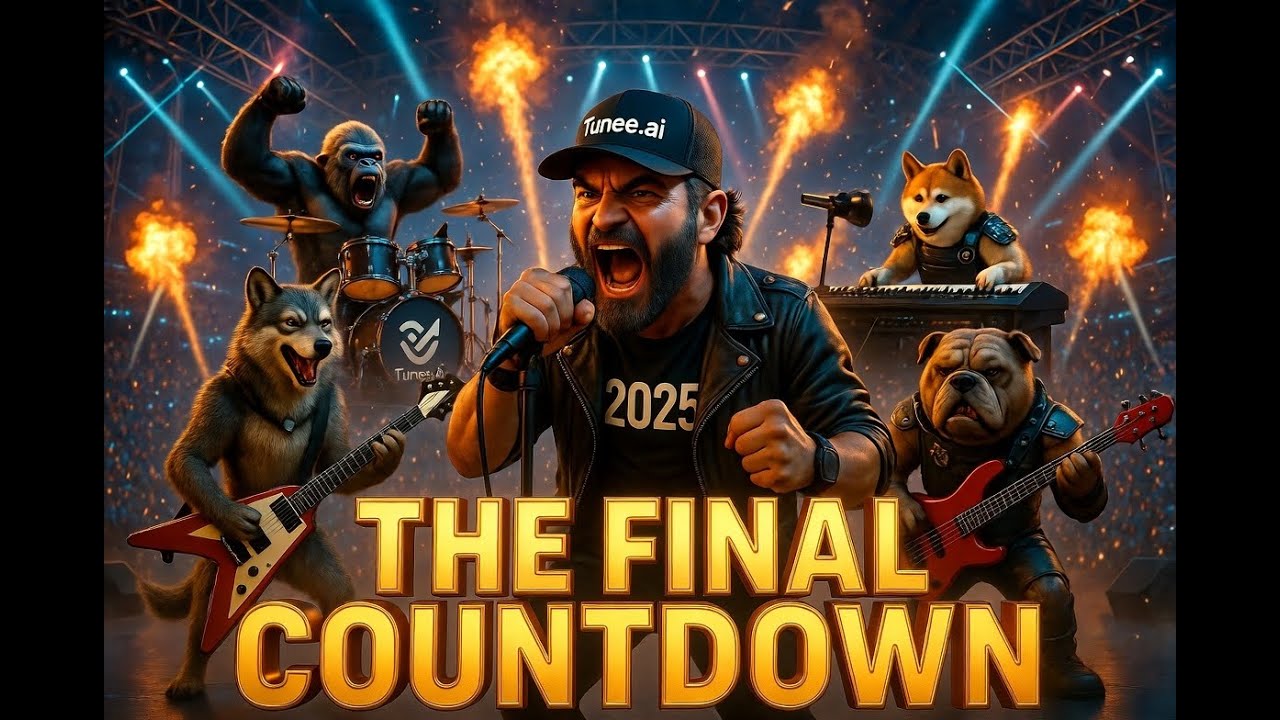 The Final Countdown (2025 Rock Version) 🎸 Official AI Music Video