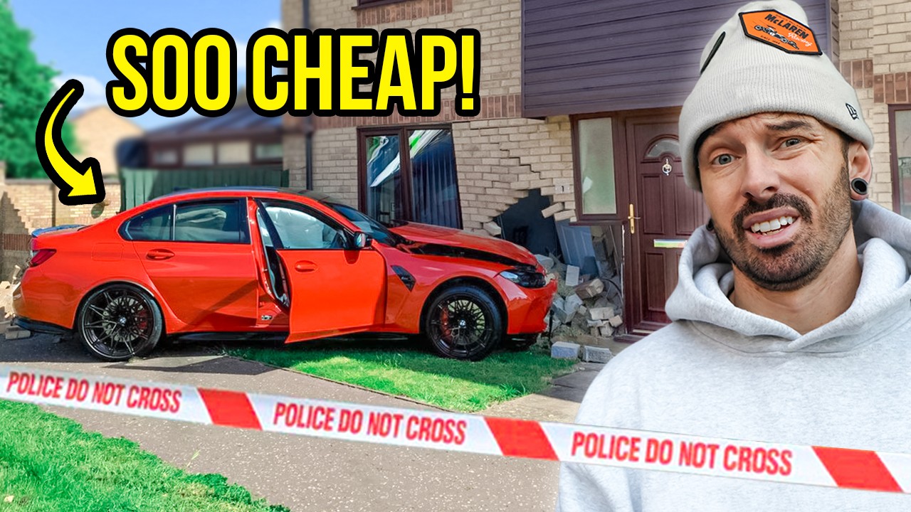 I BOUGHT A WRECKED BMW M3