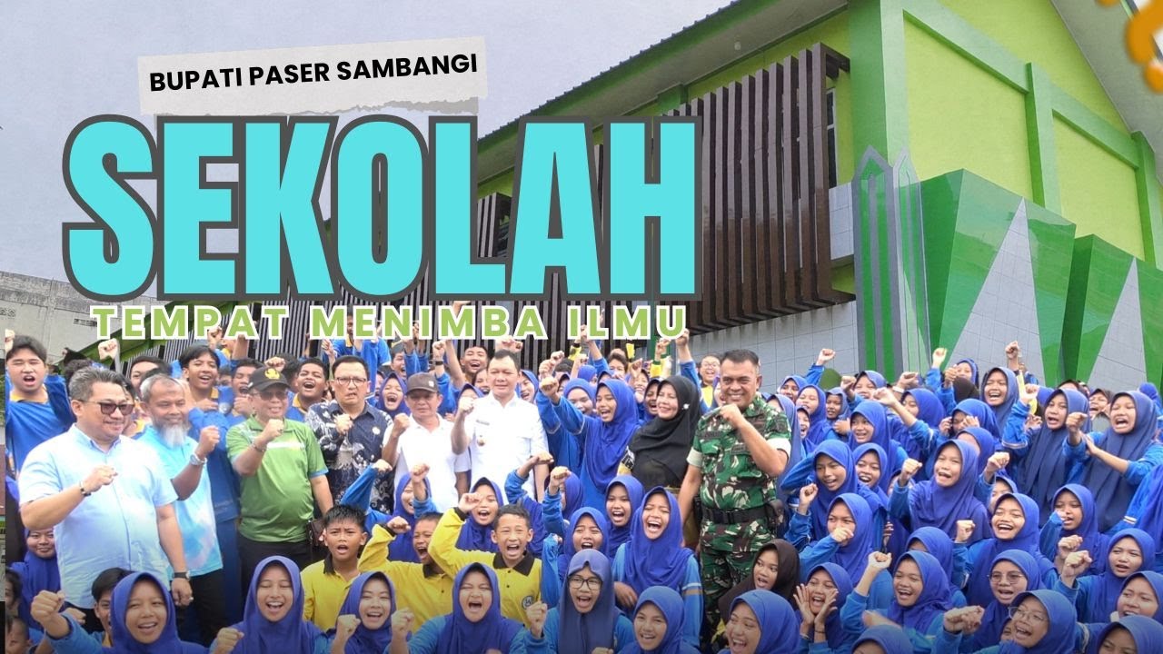 Bupati Paser Sambangi Sekolah Tempat Menimba Ilmu