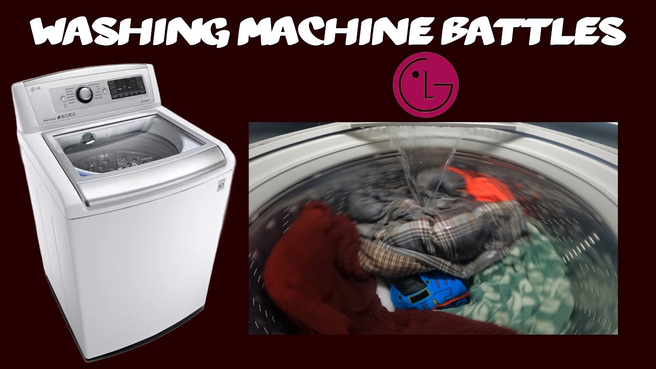 Washing Machine Battles - Episode 2: LG WT5480CW Bulky Items Test
