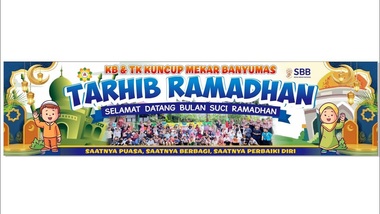 Tarhib Ramadhan KB & TK Kuncup Mekar Banyumas