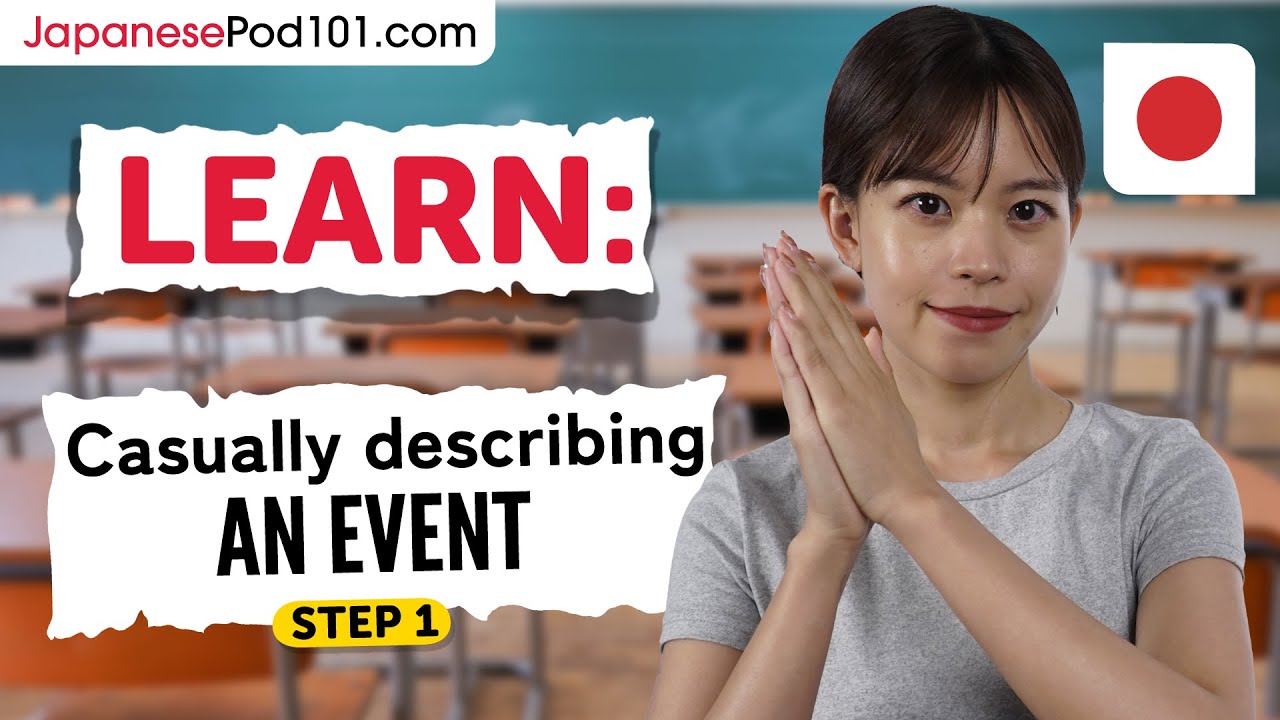 Casually Describing an Event