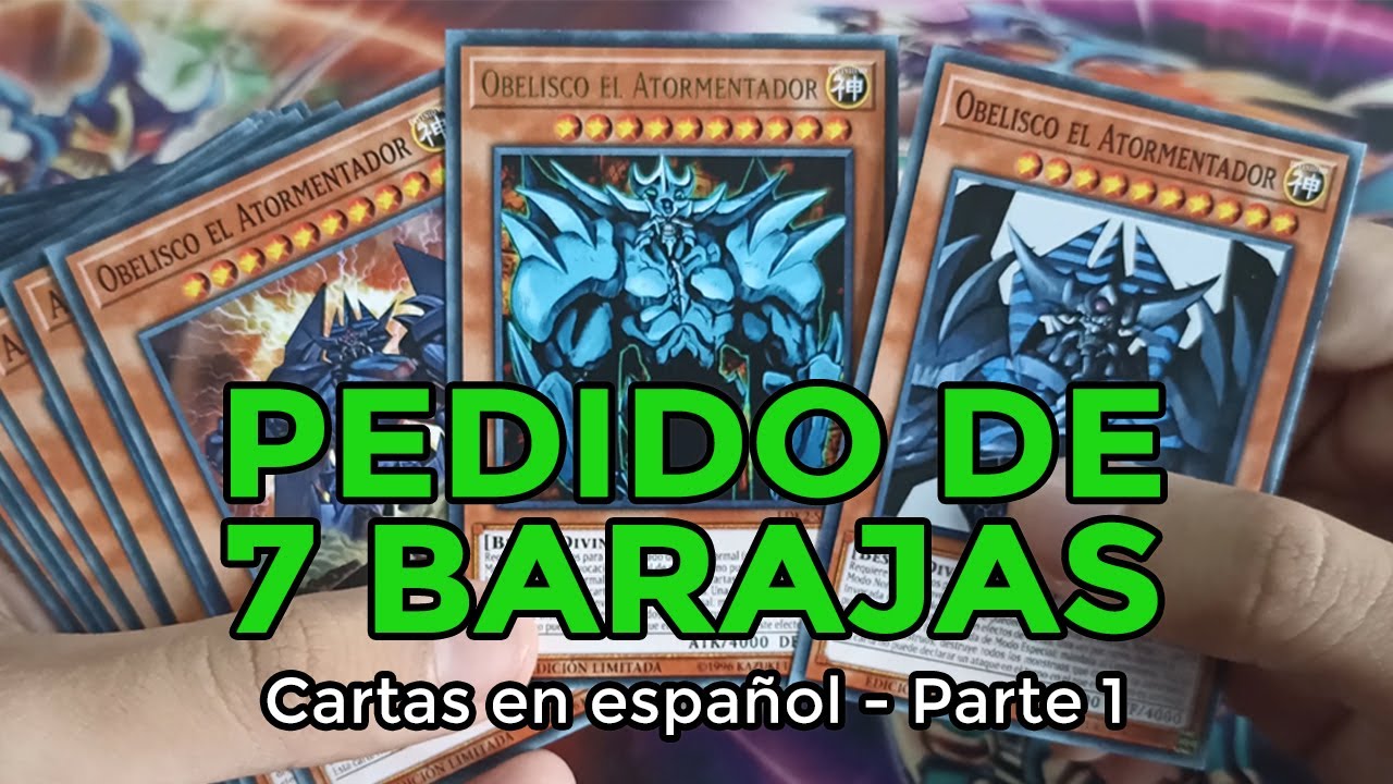 7 BARAJAS PERSONALIZADAS (parte 1) - Cartas Yugioh Colombia