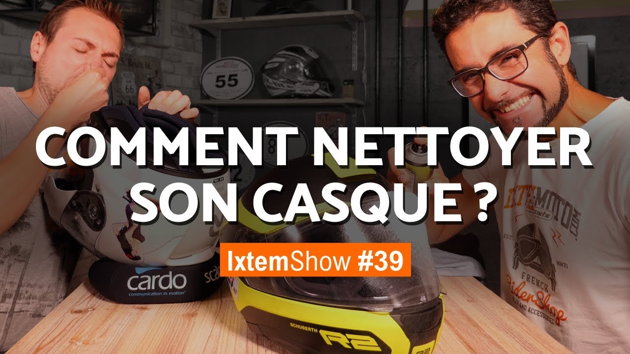 Comment nettoyer son casque moto?