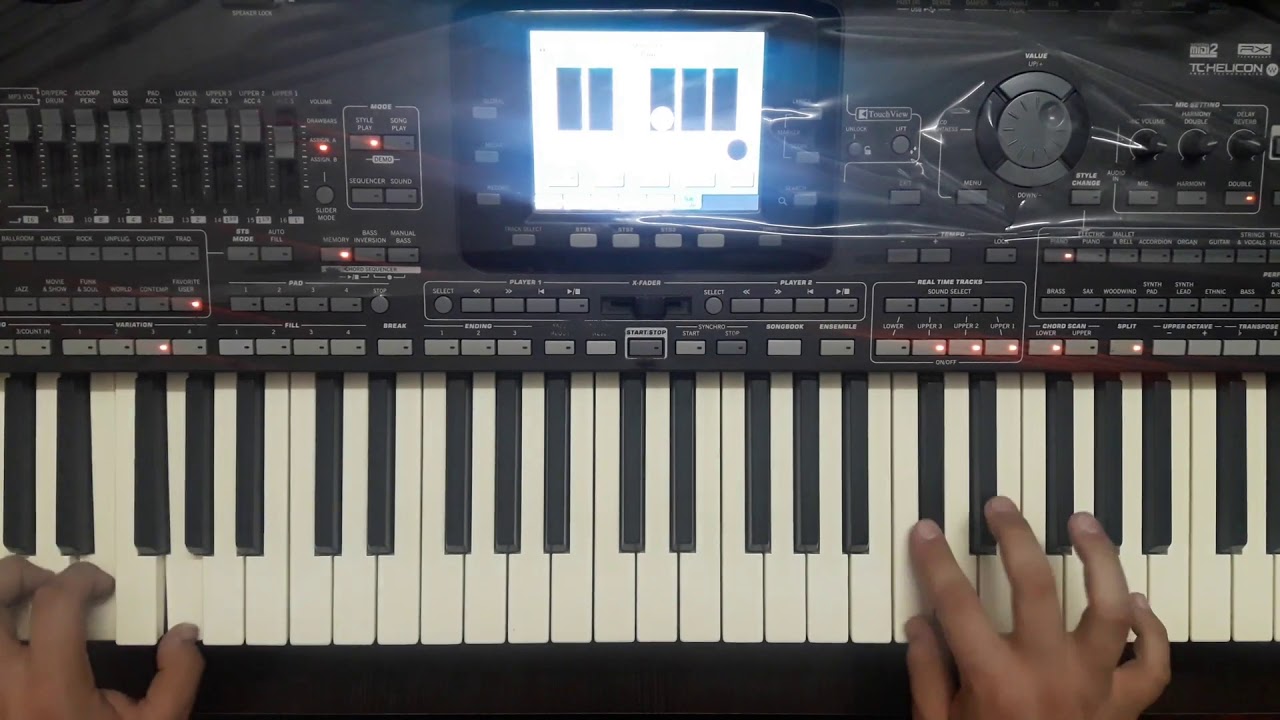 Azeri 3/4 KORG PA3X : Görmüşem Sevmişem - Əziz Dostum