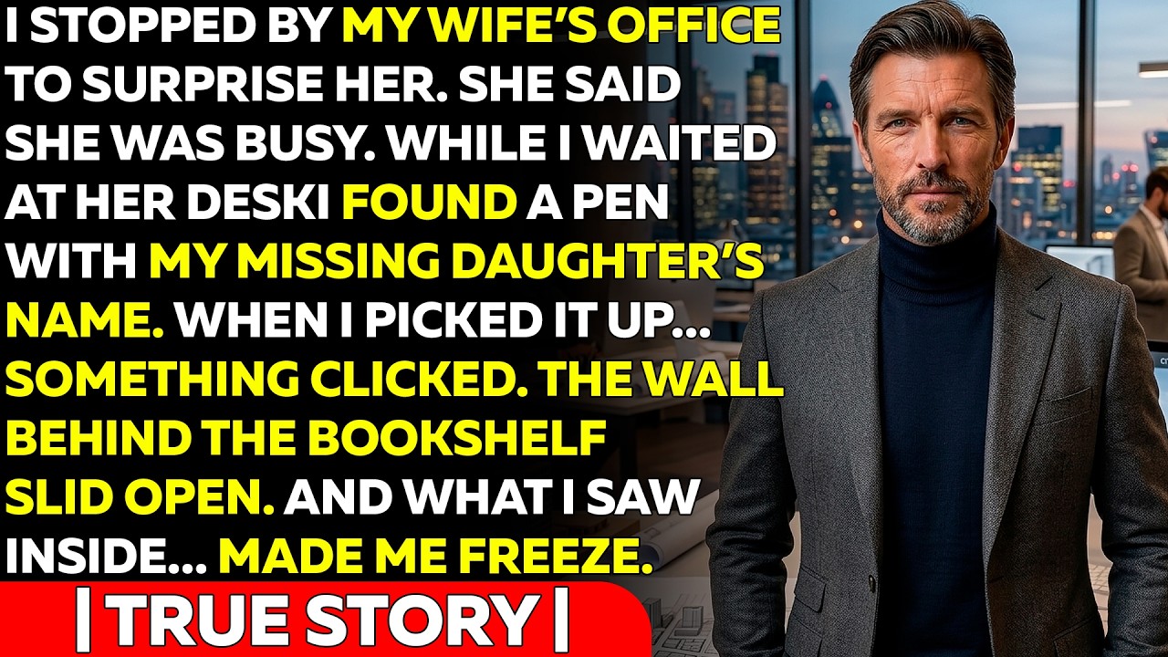 I Went To Surprise My Wife At Her Office — Then I Found My Missing Daughter Behind A Hidden Wall