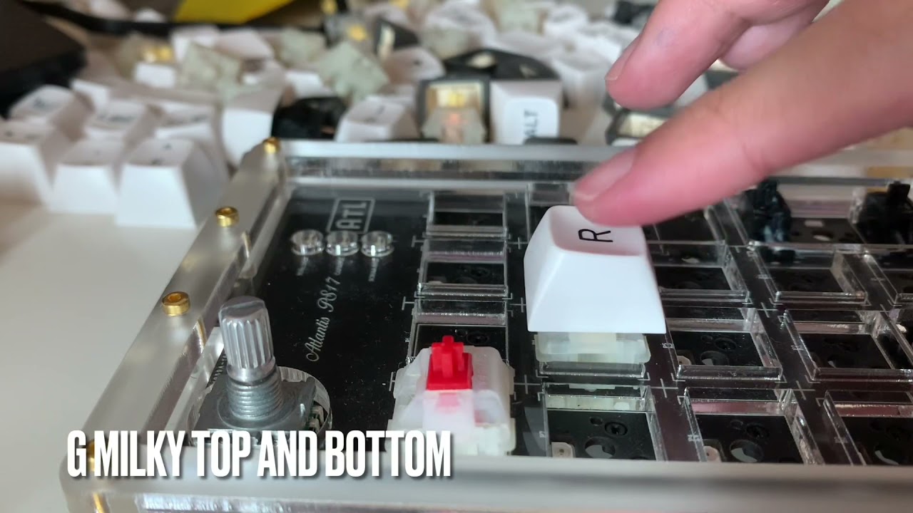 Sound Comparison of Budget Linear Switches (Gateron and Novelkeys)