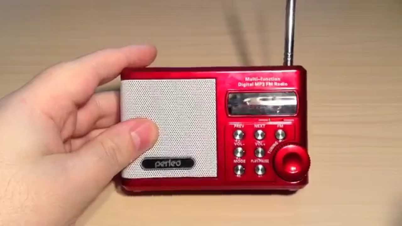ОБЗОР УКВ MP3 FM РАДИОПРИЕМНИКА PERFEO PF-SV922