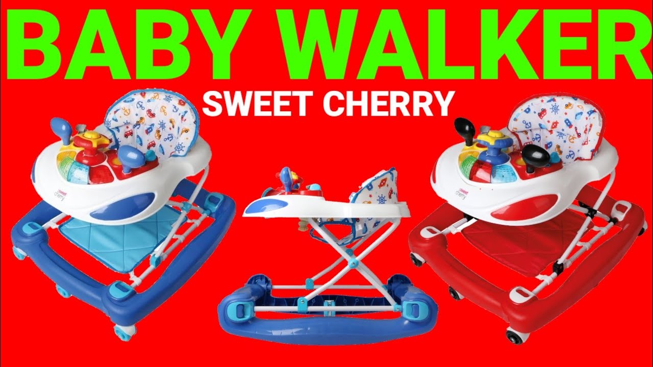 BABY WALKER HOW TO INSTALL BABY WALKERS  SB215R 2 IN 1 SORA WALKER | SWEET CHERRY#baby #walkers
